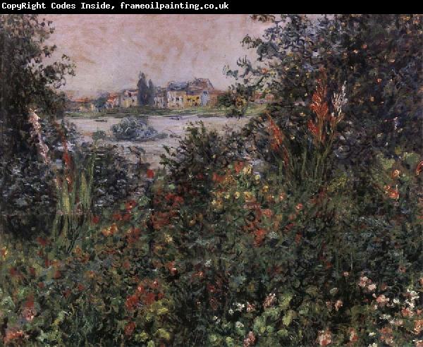 Claude Monet Fleurs a Vetheuil